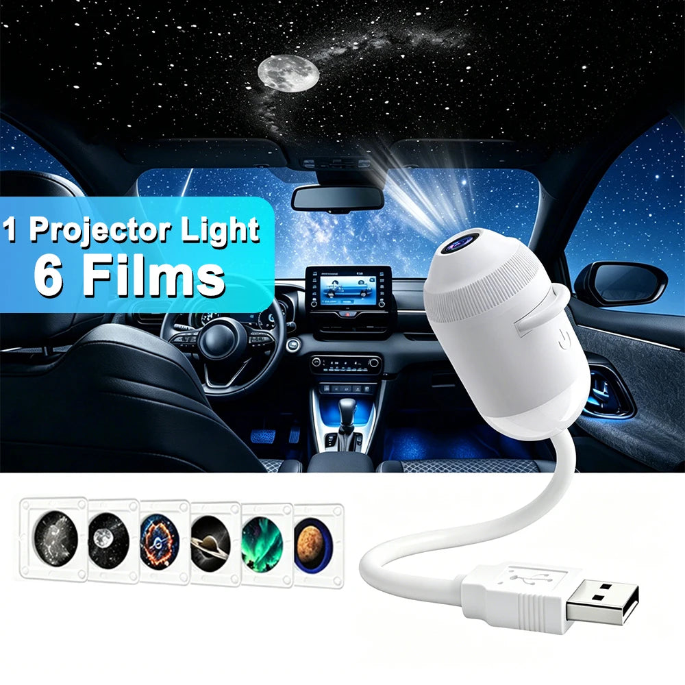 2-in-1 Car & Bedroom Star Projector – view 10