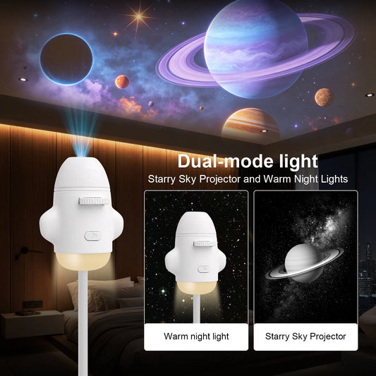 Rocket Galaxy Projector – view 2