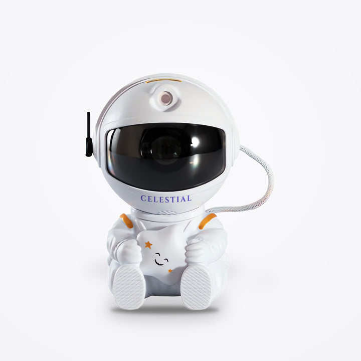 Astronaut Galaxy Light Projector by Celestial Projectors, studio product photo
