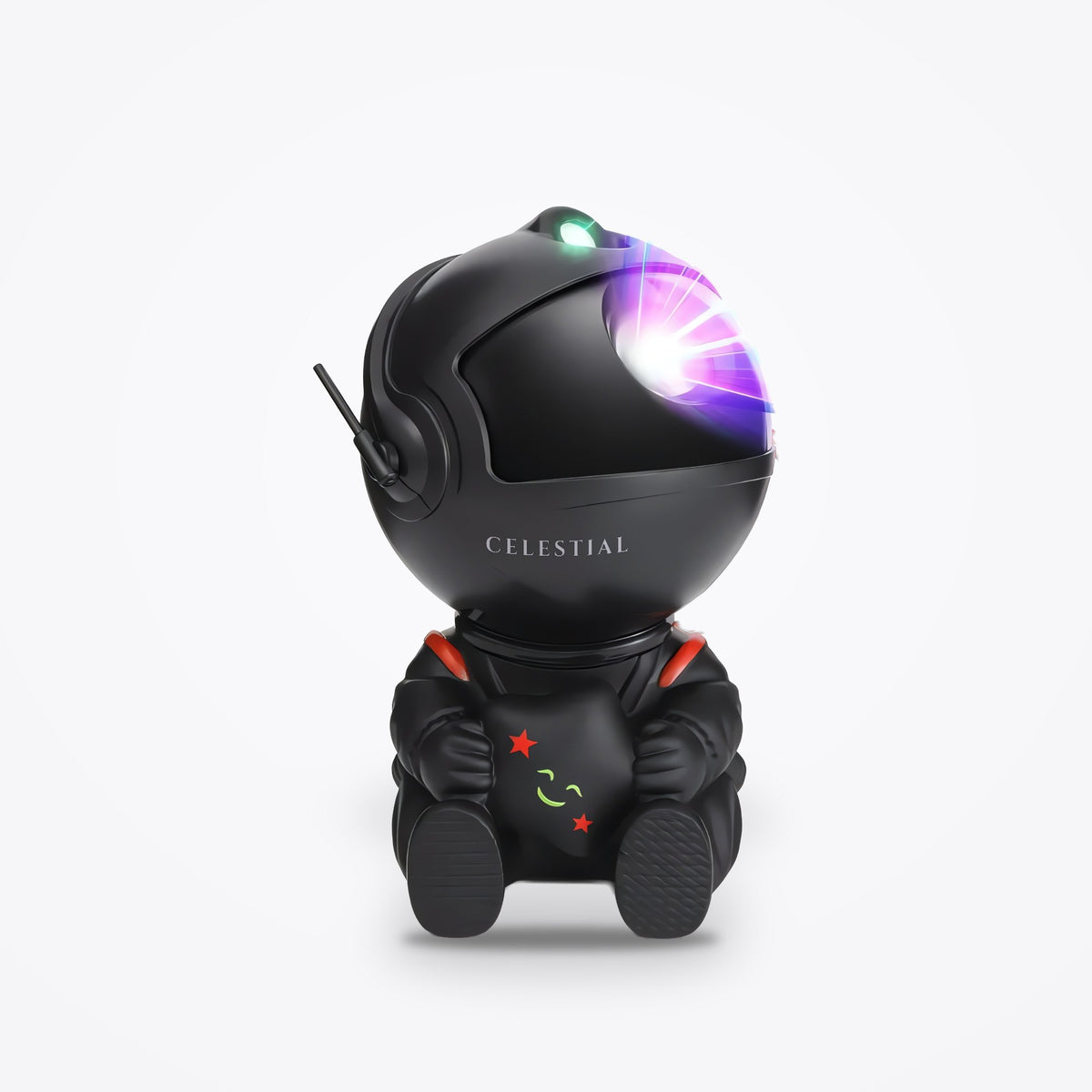 Astronaut Galaxy Projector by Celestial Projectors, studio product photo