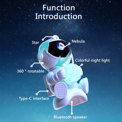 Astronaut Star Projector with Bluetooth – view 3