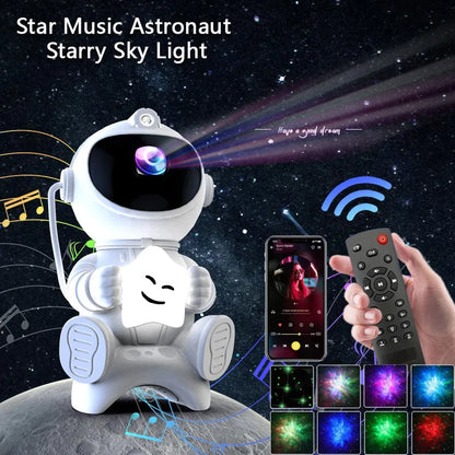 Astronaut Star Projector with Bluetooth – view 4
