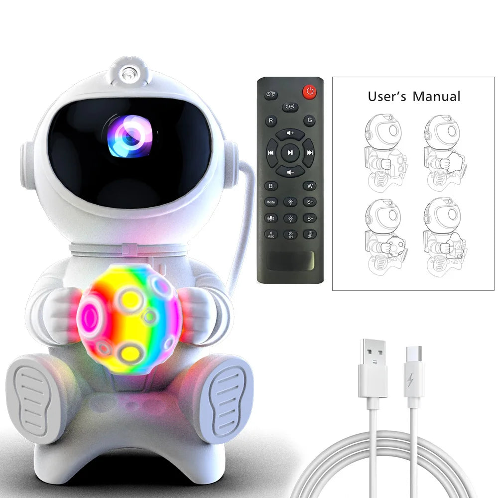 Astronaut Star Projector with Bluetooth – view 7