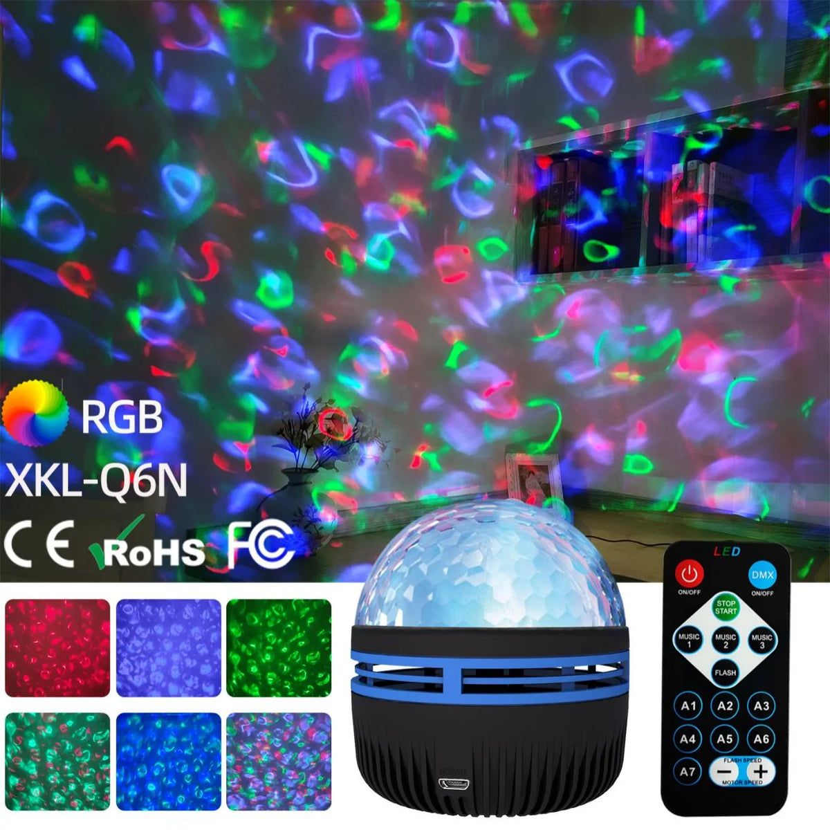 Aurora & Ocean Wave Projector – view 3