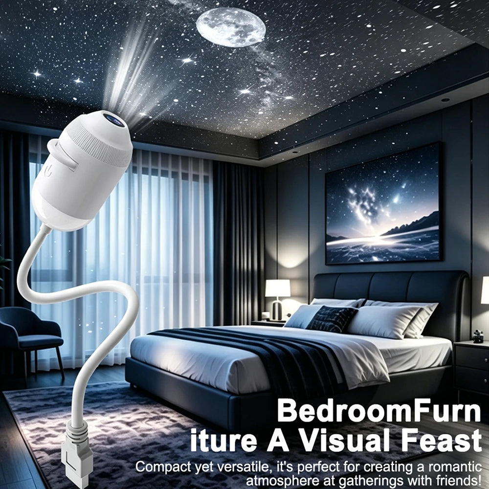 2-in-1 Car & Bedroom Star Projector – view 3