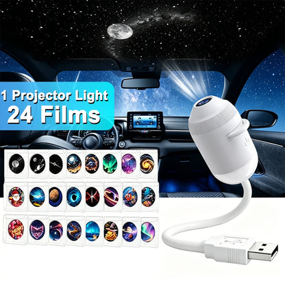 2-in-1 Car & Bedroom Star Projector – view 8