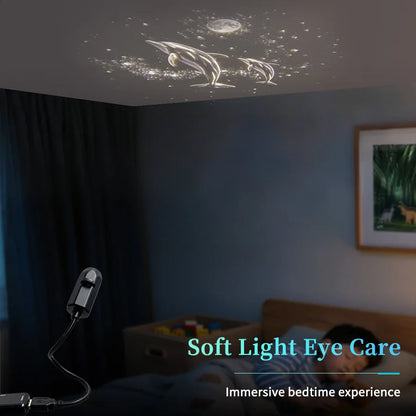 Mini USB Galaxy Projector – view 2
