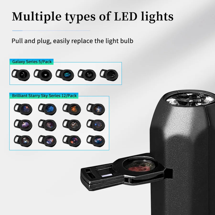Mini USB Galaxy Projector – view 5