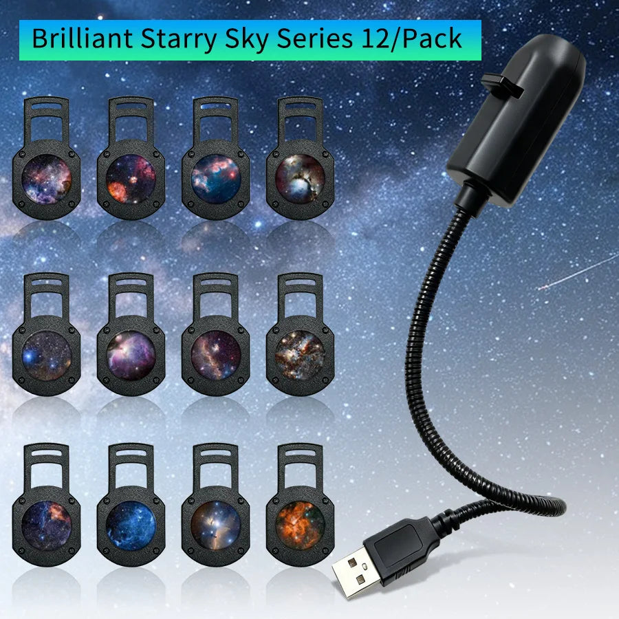 Mini USB Galaxy Projector – view 9