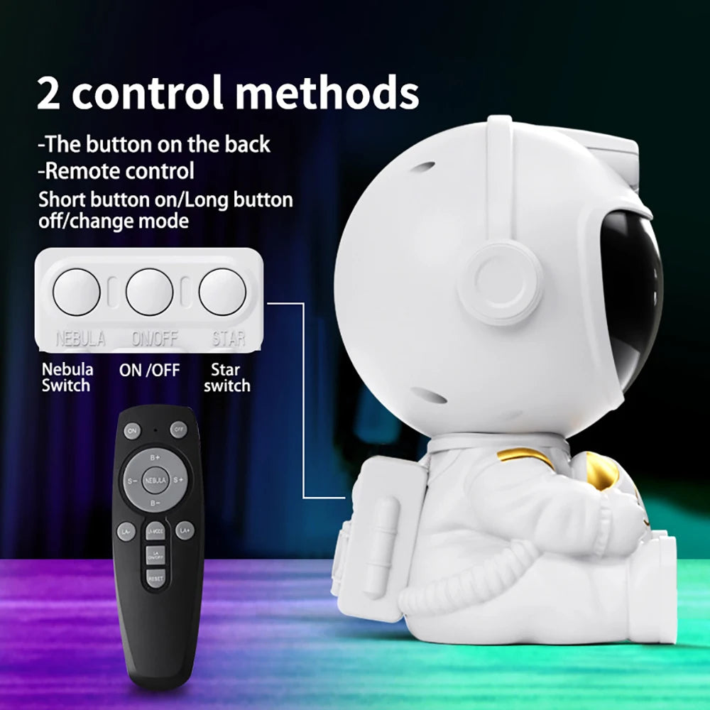 Remote Control Astronaut Projector – view 3