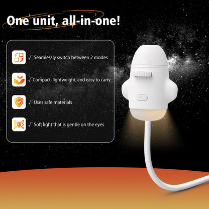 Rocket Galaxy Projector – view 5