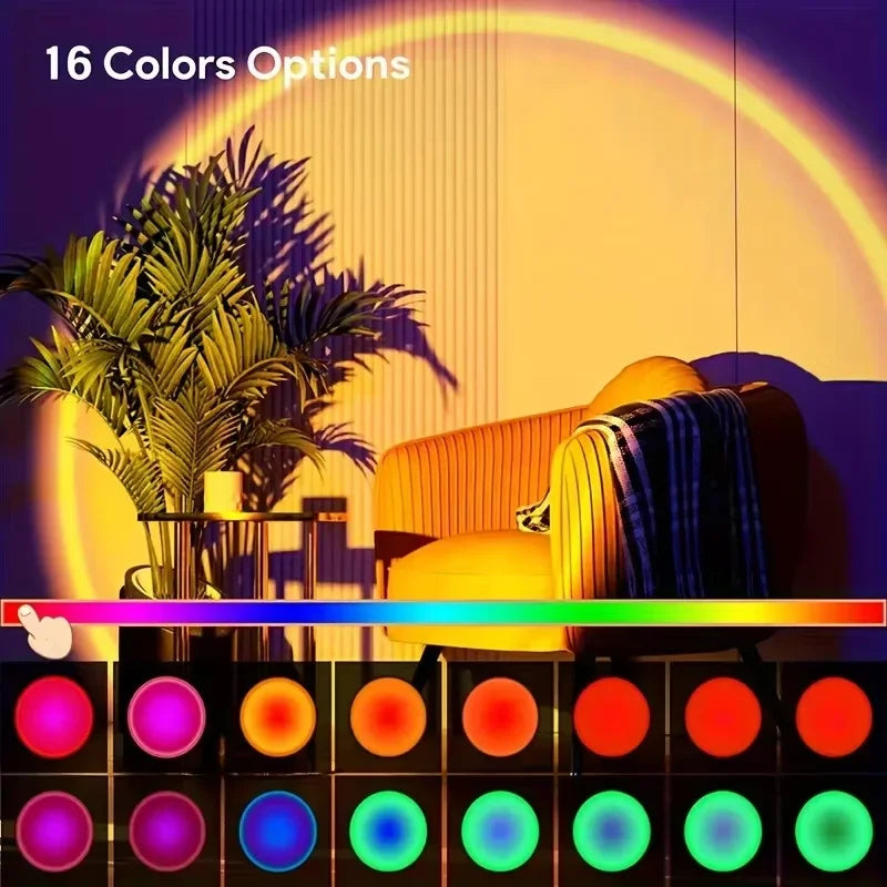 16-Color Sunset Lamp – view 3